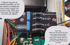 Marantz 1030 1060 Integrated Amplifier 5B2 Bridge Diode Upgrade Replacement Kit