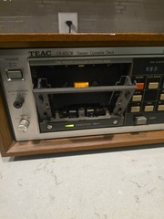 TEAC CX-650R Stereo Cassette Recorder Sold as is For Parts Untested
