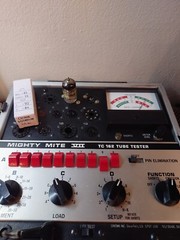 NOS RAM China E88CC 6DJ8 TV-7 Tested Strong Life Test Great Vacuum TUBE