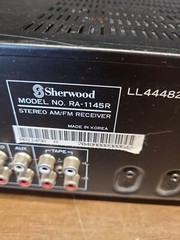 Vintage Sherwood Model RA-1145R AM/FM Stereo Receiver W/ Phono Input Tested Nice