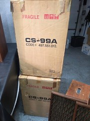 2x Vintage Pioneer CS-99A Speakers w/ Boxes VIDEO DEMO! 🎥📺✅ LOCAL PICKUP ONLY