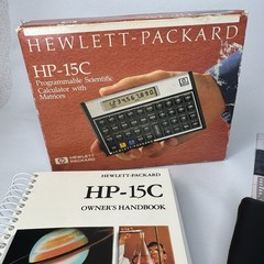 Hewlett-Packard HP-15C Programmable Scientific Calculator 1987 Vintage