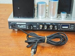 LUXMAN KMQ60 Tube Power Amplifier Stereo Untested For Parts or Repair USED