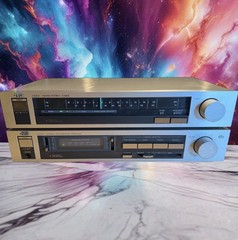 JVC K‑100 + T‑K100 Matching Components | Serviced | Clean | Working