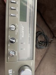 Vintage Juliette AM/FM Electronic Clock Radio Alarm Tested Works Model MC-3030