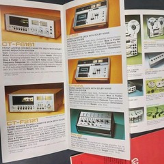 Pioneer Vintage Hi-Fi Catalog Lot 1974 & 1976 SX-1010 SPEC Burstein Applebee