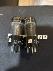 Vintage 12V6GT Vacuum Tube GE, MFD For CONN TV7 Tested