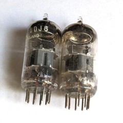 One Amperex ECC88 / 6DJ8 Tube OS – STAR TE-1 Tested 8/17/22 Made in Holland