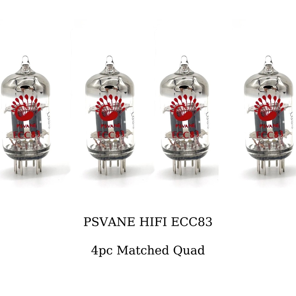 ECC83 Tube PSVANE Brand New 4 x ECC83 Vacuum Tube Tested Replace 12AX7-TII 12AX7