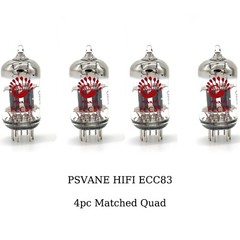 ECC83 Tube PSVANE Brand New 4 x ECC83 Vacuum Tube Tested Replace 12AX7-TII 12AX7