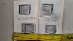 Vintage Books Artistic Design of Televisions Answers TV Viewer Russian USSR 60s