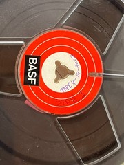Lot 7 Scoth BASF Reel to Reel Tape Box Magnetic 7″ German Hard Plastic Case
