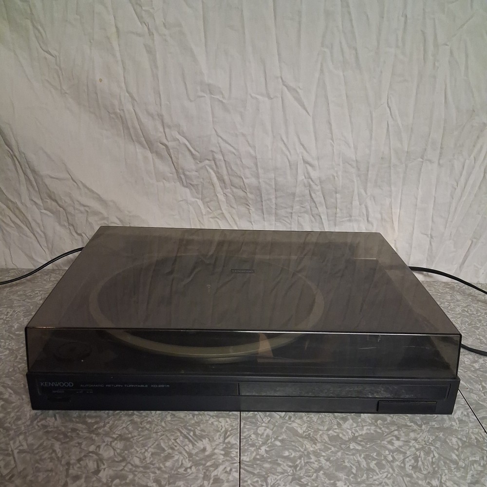 Vintage Kenwood KD-291R Belt Drive Semi-Automatic Turntable – As Is