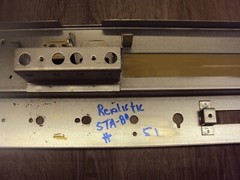 Realistic STA-80 Receiver Sub Front Panel V G Condition Tested Parting Out STA80