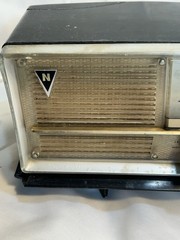 National DX-365 Vintage 1960 Vacuum Tube Radio Wide Sonic Super Powers on