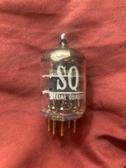PAIR –Philips E180F 6688 Special Quality Gold Pin– Mullard Factory