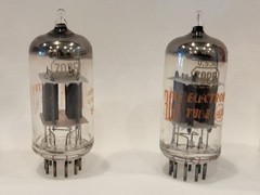 RCA 7025 (12ax7) Pair NOS Tested Very Strong TV7 & Etracer Tested