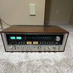 Sansui 9090DB Vintage AM/FM Stereo Receiver with Wood Case Cabinet