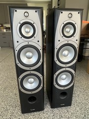 Infiniti Alpha 50 Speakers. Floor Standing in great condition!