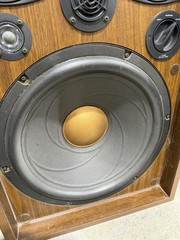 Vintage Kenwood KL-777A Stereo Floor Speaker Wood Grain Working Tested Single