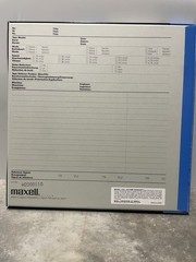 Maxell UD 35-180 N Reel to Reel Tape 10.5 inch NAB Metal Reel Vintage HiFi Audio