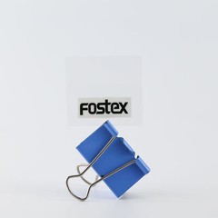 Fostex logo badge Sticker Decal DIY waterproof 33mm(1.3″)X12.5mm(0.49″)