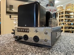 McIntosh MC30 Tube Power Amplifier, Works, Nice Chrome, Needs Restoration