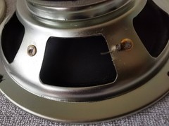Take 1 Single Vintage Calrad Speaker Driver Woofer 4 Ohms 8” Series Miniature