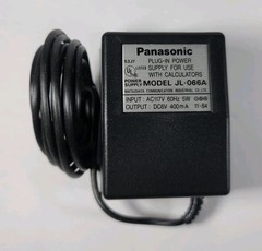 Vintage Panasonic AC Adapter JL-066A for Panasonic Calculator JE-614P & JE-620P