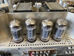 Vintage Fisher 400 Tube Stereo Receiver New Power Tubes