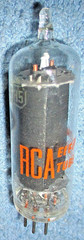 1 NOS RCA 50EH5 Vacuum Tube – 1961 Vintage Clear Top 5.5-Watt Beam Power Audio