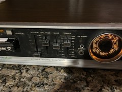 Vintage Morse Electrophonic 8-Track Am Fm Radio Stereo Receiver Wood Grain VIDEO