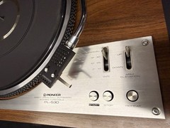 Pioneer PL-530 Direct Drive Full Automatic Stereo Turntable Record Player Nice!