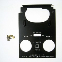 AKAI ® 1700 1710 Open Reel Tape Deck PART – Original OEM – Front Control Panel