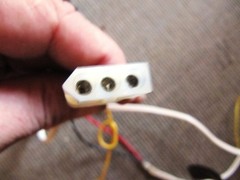 Magnavox Collaro TURNTABLE 4′ Power Cord 3-pin MOLEX not Amp Lok Plug CONNECTOR