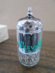 NOS Sylvania JAN-5814A (12AU7) Vacuum tube – Checks good