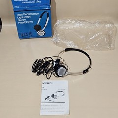 Vintage Realistic Nova-45 Stereo Headphones with Box And Papers