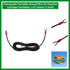 5-ft Ground Wire for Technics Turntables – Enhance Your Audio Experience