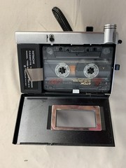 Vintage Hitachi TRQ-21 Cassette Tape Recorder Japan LovelyMatic Black Case DC 6V
