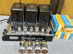 McIntosh MC275 Stereo Power Amplifier w/ Original Box Vintage 117V Works well
