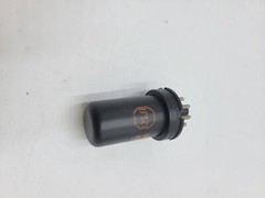 RCA 12SJ7 Electronic Radiotron Vacuum Tube Plug-In 8-Pin Octal Black Cylindrical