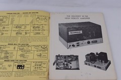 Heathkit W-5M Amplifier Assembly and Use Manual==Original!