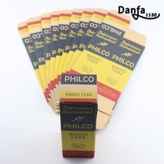 lot of 10 PHILCO TUBE BOX CARTON BOX FOR 2A3 245 247 280 5U4G 5R4GY 6L6G 6B4G