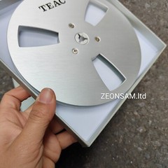 1 PCS 7” TEAC Tape Reel Aluminum Reel to Reel Empty Take up Reel(Sliver)
