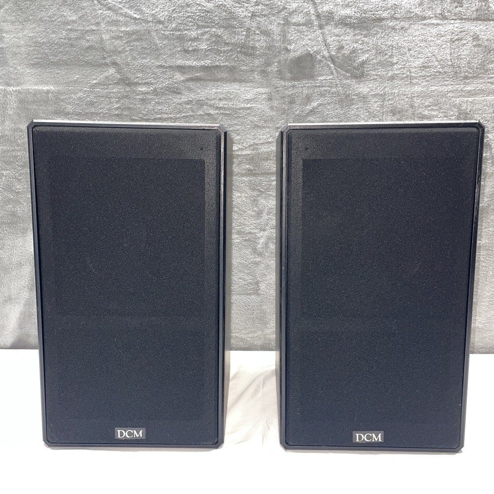 DCM Monitor Series CX-07 Bookshelf Speakers 8 OHMS 80 Watts – Tested