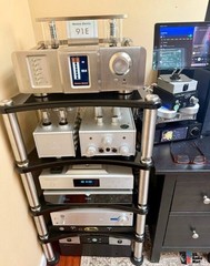 Western Electric 91E 300b Integrated Amp Nickle Finish