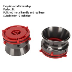 1 Pair NAB Hub Adapters Professional Polished Aluminum Reel To Reel Tape Opener