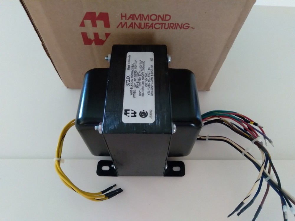 HAMMOND MANUFACTYURING TUBE POWER TRANSFORMER 372JX