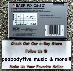 BASF 90 Chromdioxid Extra II HiFi Stereo Cassette NOS Sealed Vintage *BRAND NEW*