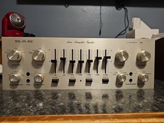 SAE MARK 1B STEREO PREAMPLIFIER TESTED WORKING